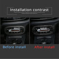 Carbon Fiber Central Console Decor for Mercedes-Benz Smart Fortwo (2016-2021)