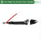 Front Right Door Handle No. 6921033090 for Lexus ES350 (2007–2012) Silver Tone
