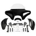 Batwing Fairing Windshield for Harley Road King Softail Slim Deluxe Fatboy (2014–2023)