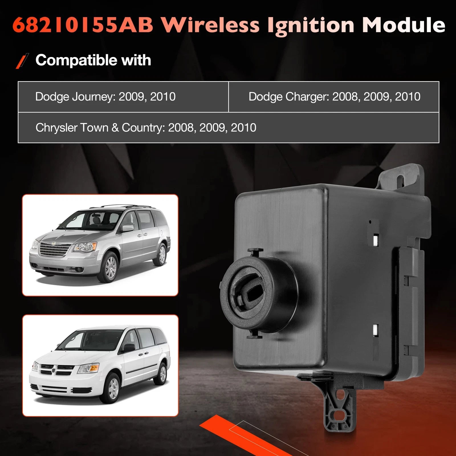 Wireless Ignition Module Switch for Chrysler Dodge Journey (2008-2010)
