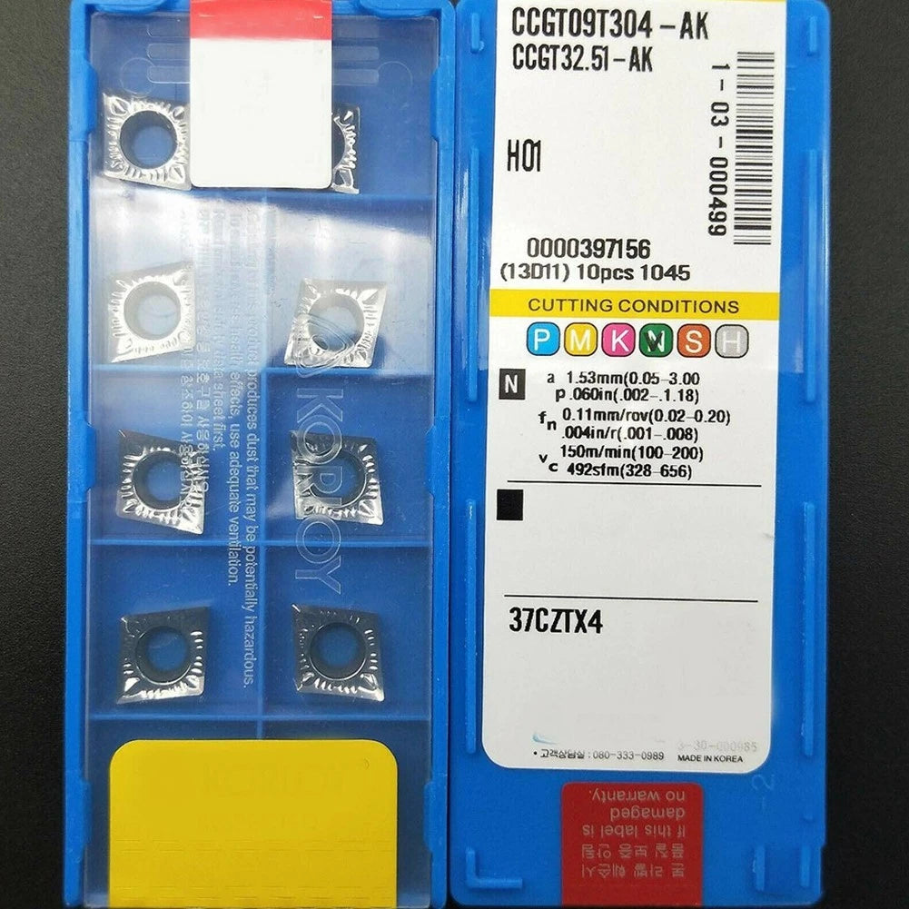CNC CCGT09T304-AK H01 CCGT3(2.5)1-AK Carbide Inserts for Automotive