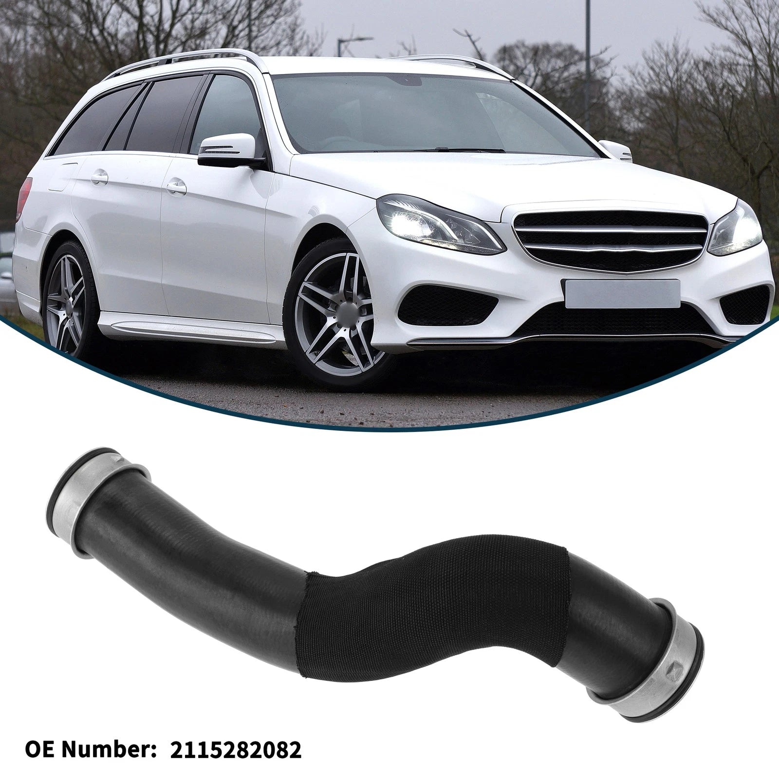 Radiator Hose for Mercedes-Benz E-Klasse W211 (2003–2009) No. 2115282082