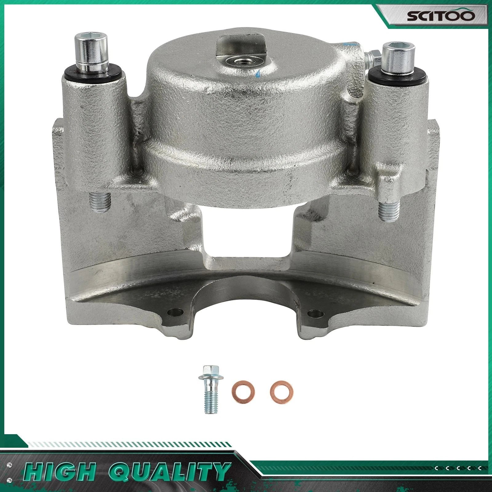Set of 2 Front Left Brake Calipers for GMC Savana 3500 (1996–2001) & Dodge Ram 4000 (1995–1999)