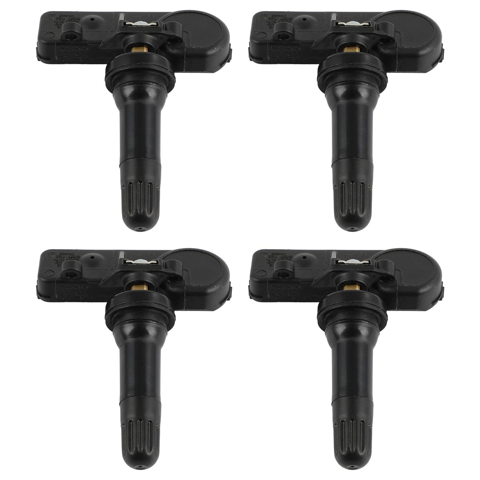 Set of 4 Tire Pressure Sensors TPMS for Jeep Wrangler Grand Cherokee Challenger