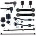 Set of 12 Front Lower Control Arm Sway Bar Links for Jeep Wrangler (1997–2006)