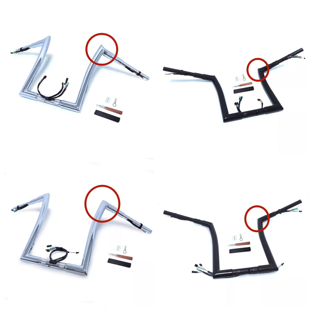 Prewired 1.5"/1.25" Handlebar for Harley Road Glide (2015)