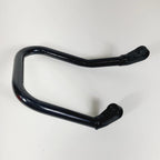 Black RH Rear Saddlebag Guard Rail Crash Bar for Harley FLST FXST (2000–2017)