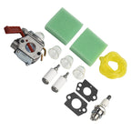 Carburetor Kit with Air Filter & Gasket for Homelite B25C BC2500R D725CD F2020 F3050