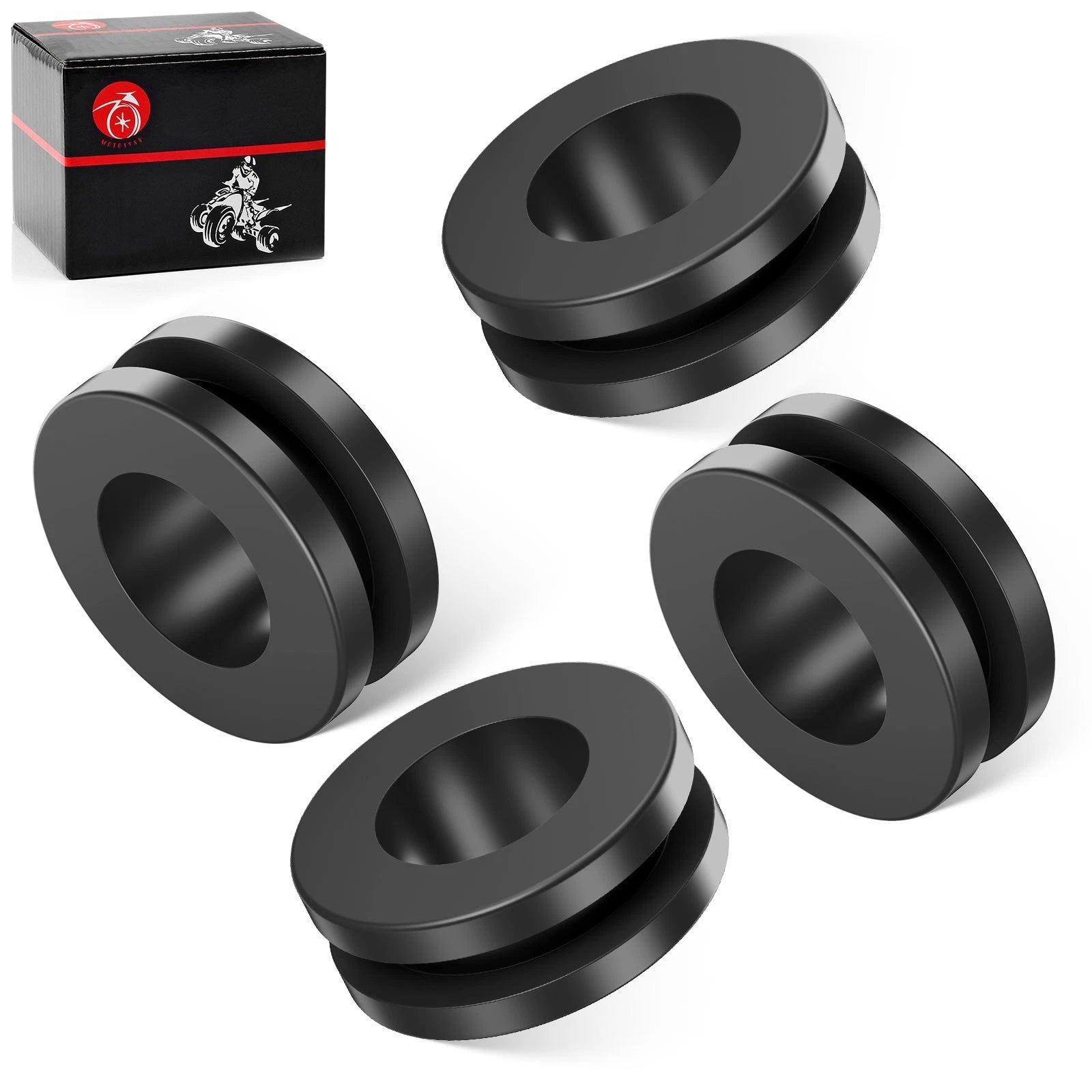 Set of 4 Fuel Tank Vent Assembly Insulator Grommets for Club Car (2004–2015) 1015139