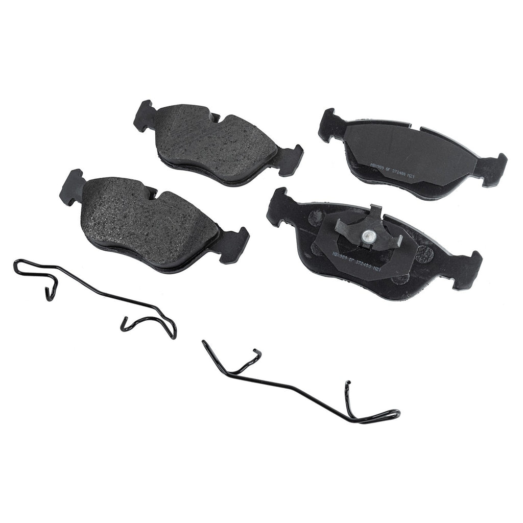Set of 4 Semi-Metallic Brake Pads for Volvo S70 (1999–2000)