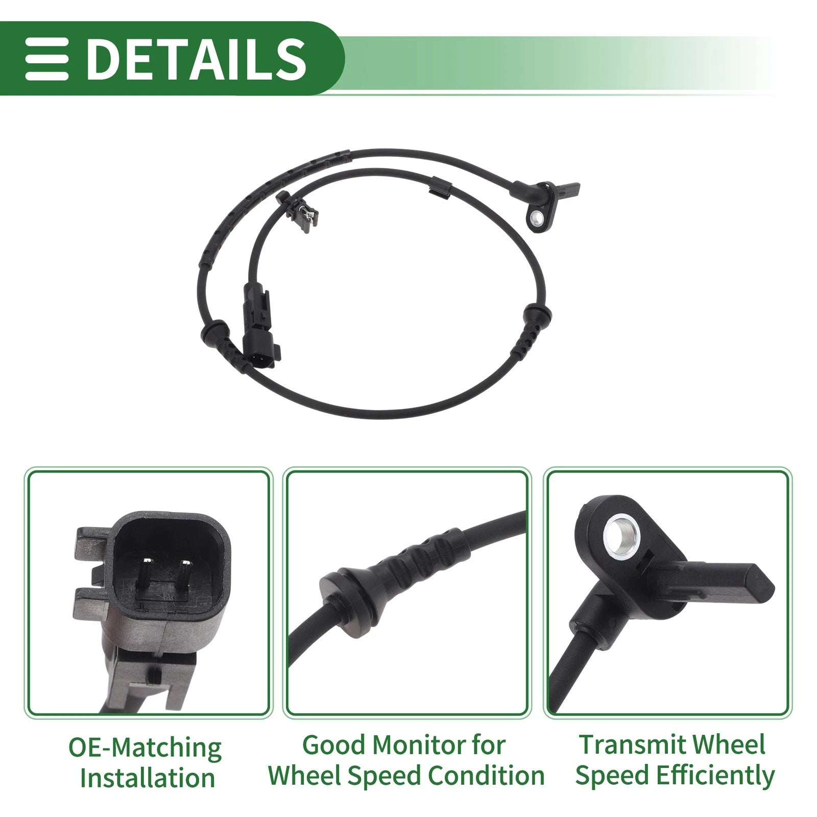 ABS Wheel Speed Sensor No. 95019935 for Chevrolet Sonic (2012–2020)