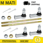 Set of 2 Tie Rod Ends for Honda TRX420TM/TE Rancher 420 (2007–2013) 53158-HP5-003