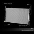 Full Aluminum Replacement Radiator for Ford Transit 150 250 350 (2015–2019) DPI 13454