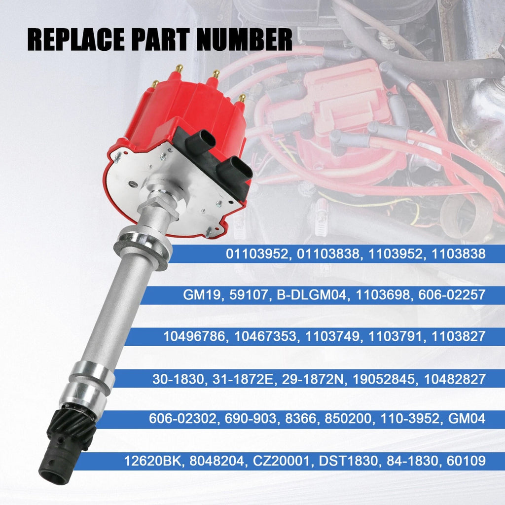 Ignition Distributor for GMC C/K Pickup Truck, Chevy Van, Camaro (1973-1995)