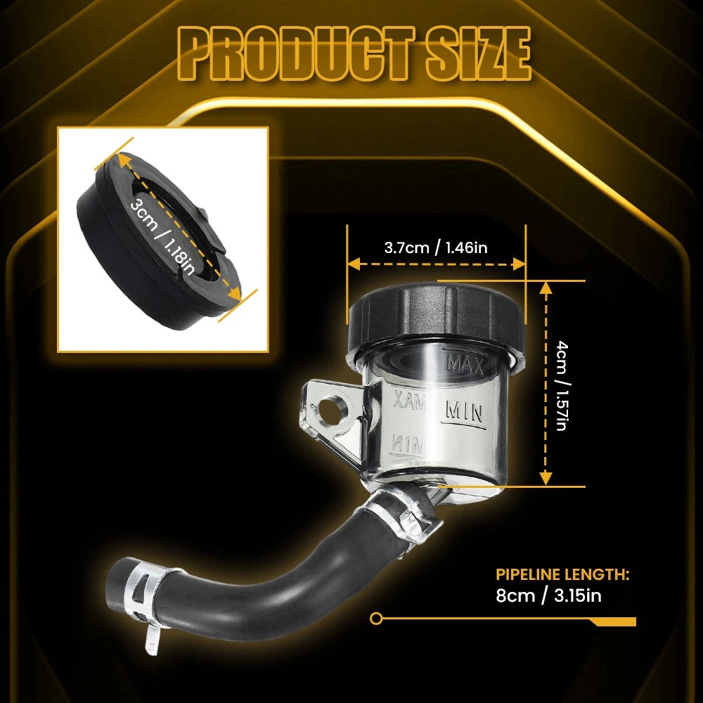 Brake Fluid Reservoir for Ducati Motorcycle V (Universal Replacement)