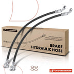 2X Front Brake Hydraulic Hose for Chevrolet W4500 Tiltmaster (1999–2004)