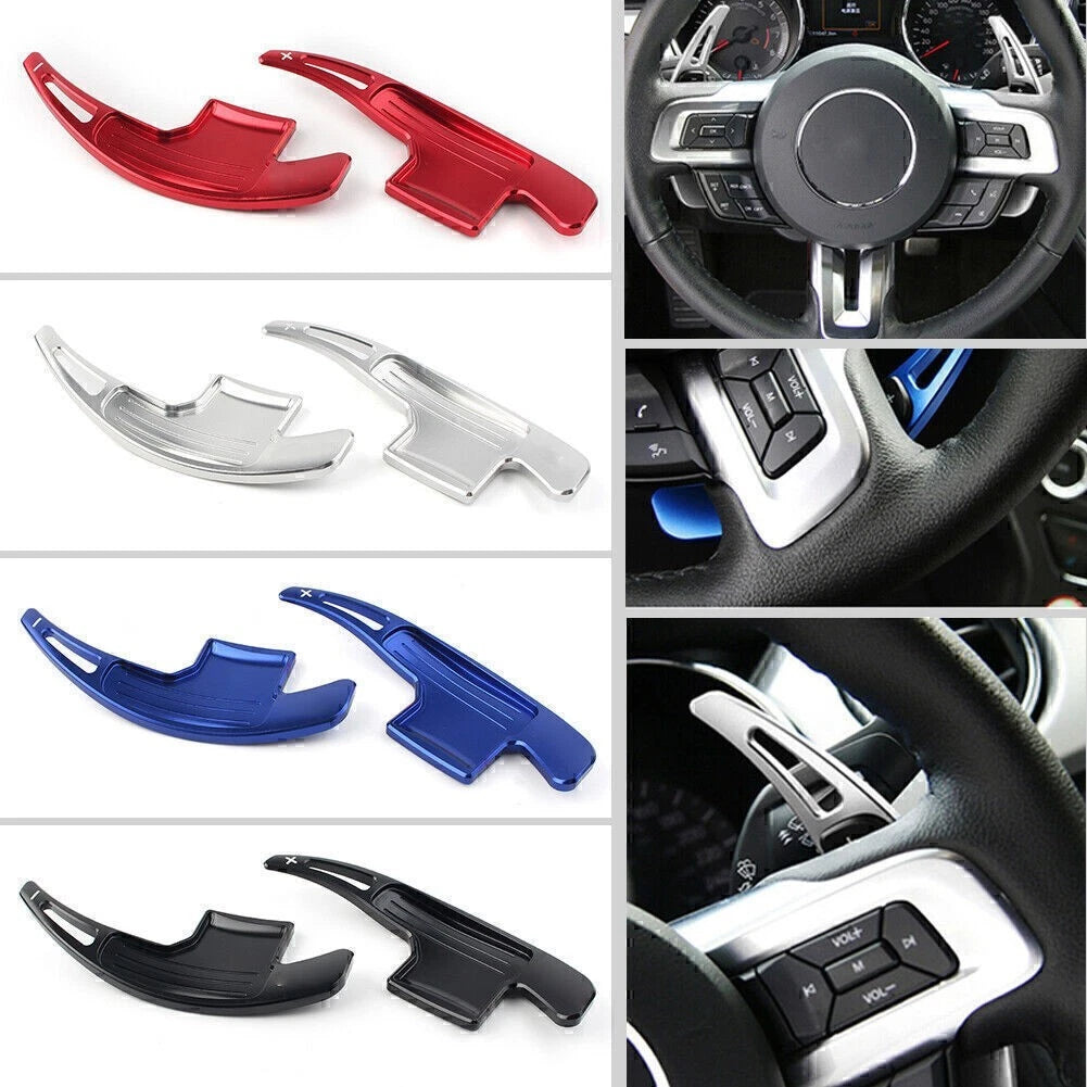 Steering Wheel Shift Paddle Shifter Extension for Ford Mustang (2015–2021)