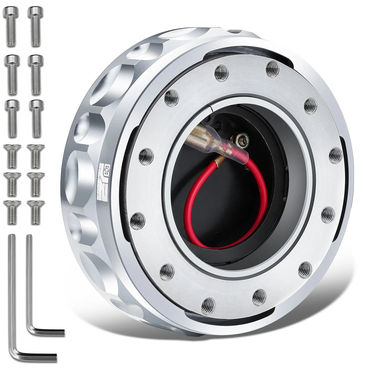 Steering Wheel Quick Release Hub Adapter Kit for Universal Vehicles (J2)