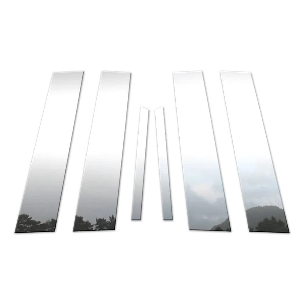Chrome Pillar Post Covers for 2011-2015 Chevy Cruze 6 Pieces - BCIP025