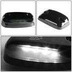 3Pcs Smoked Housing White LED Cab Roof Running Light for Silverado/Sierra (2007–2013)