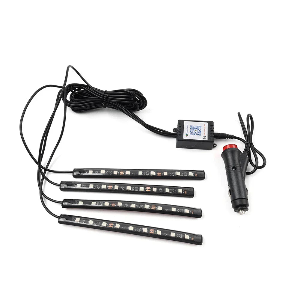 36LED RGB Voice Control Floor Light for Atmosphere - Music Sync Lamp