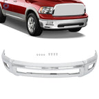 Split Front Bumper for RAM 2500 3500 (2010–2018) with Fog Lamp Holes