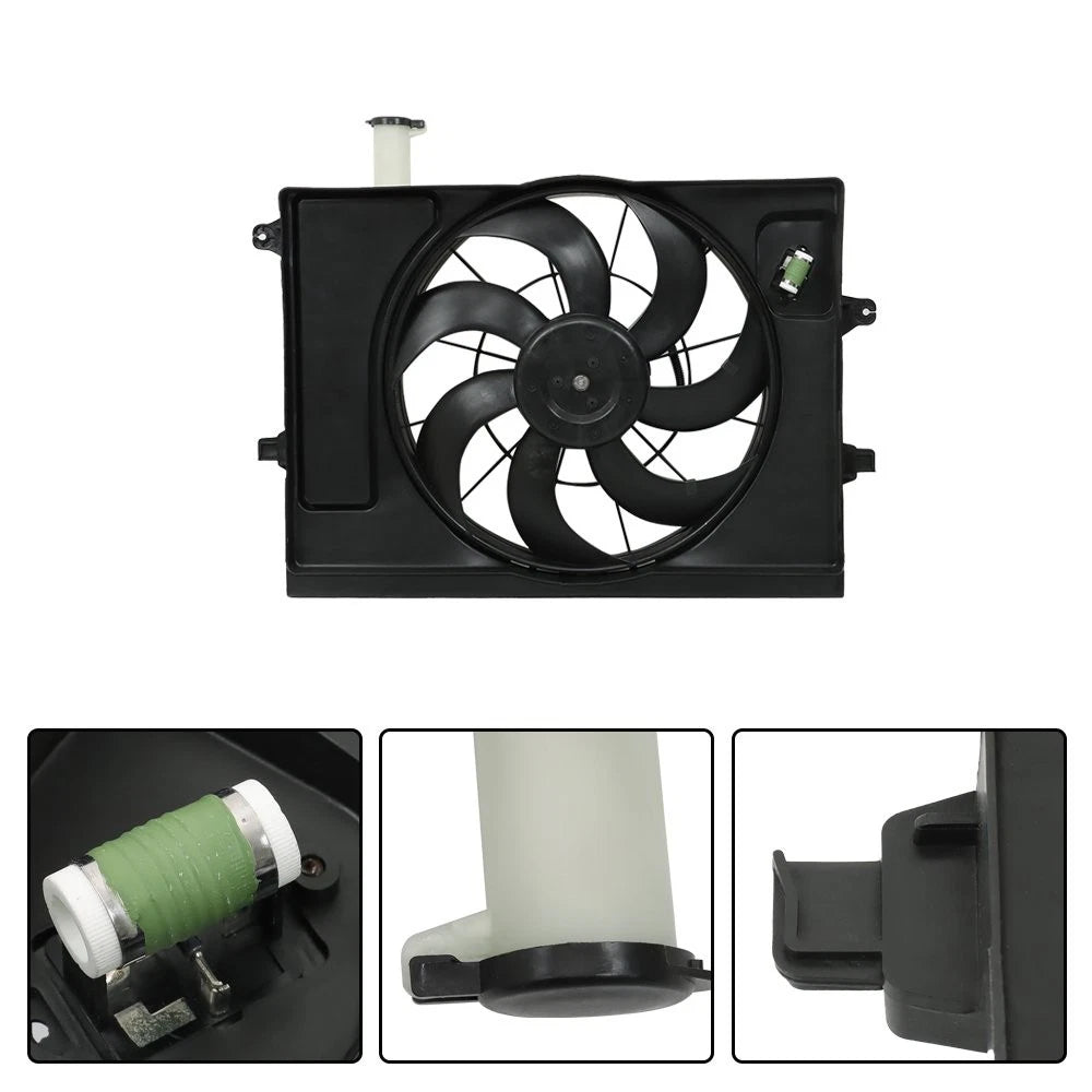 Radiator Cooling Fan Assembly for Hyundai Kona (2018–2021)