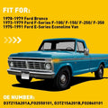 Smoked Amber/Red Full LED Strip Side Markers for Ford Bronco F-Truck (1973–1979)
