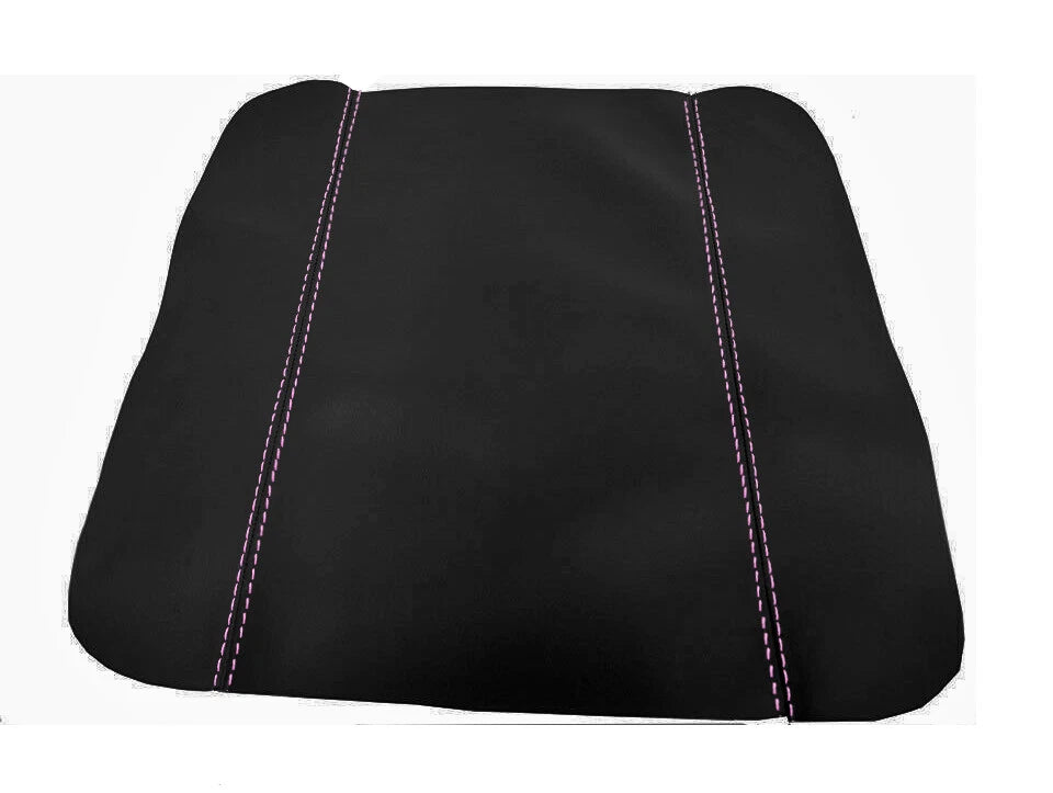 Armrest Cover for Ford F250 (2011–2016) Leather with Pink Stitch