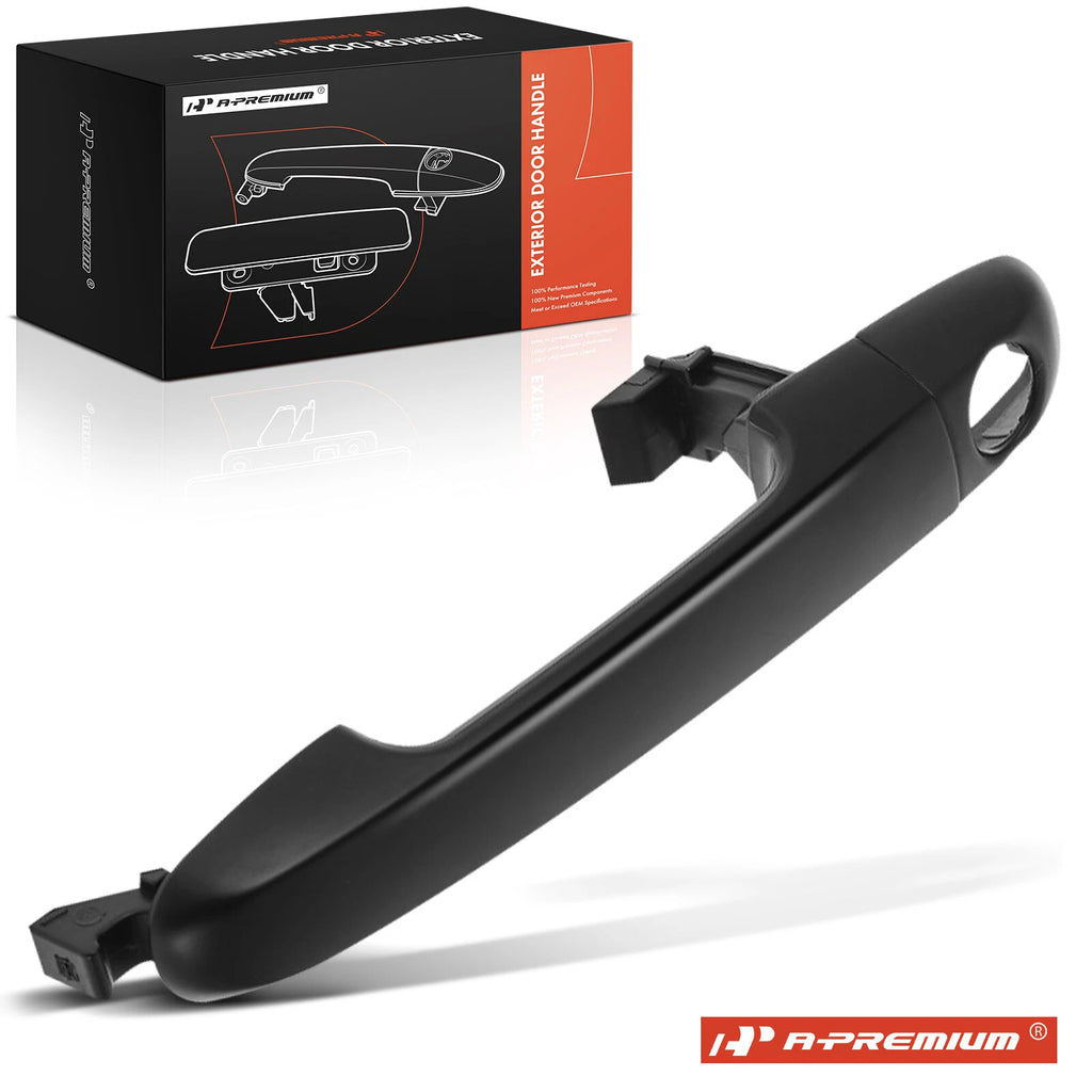 Front Black Door Handle with Keyhole for Kia Forte (2010–2013)