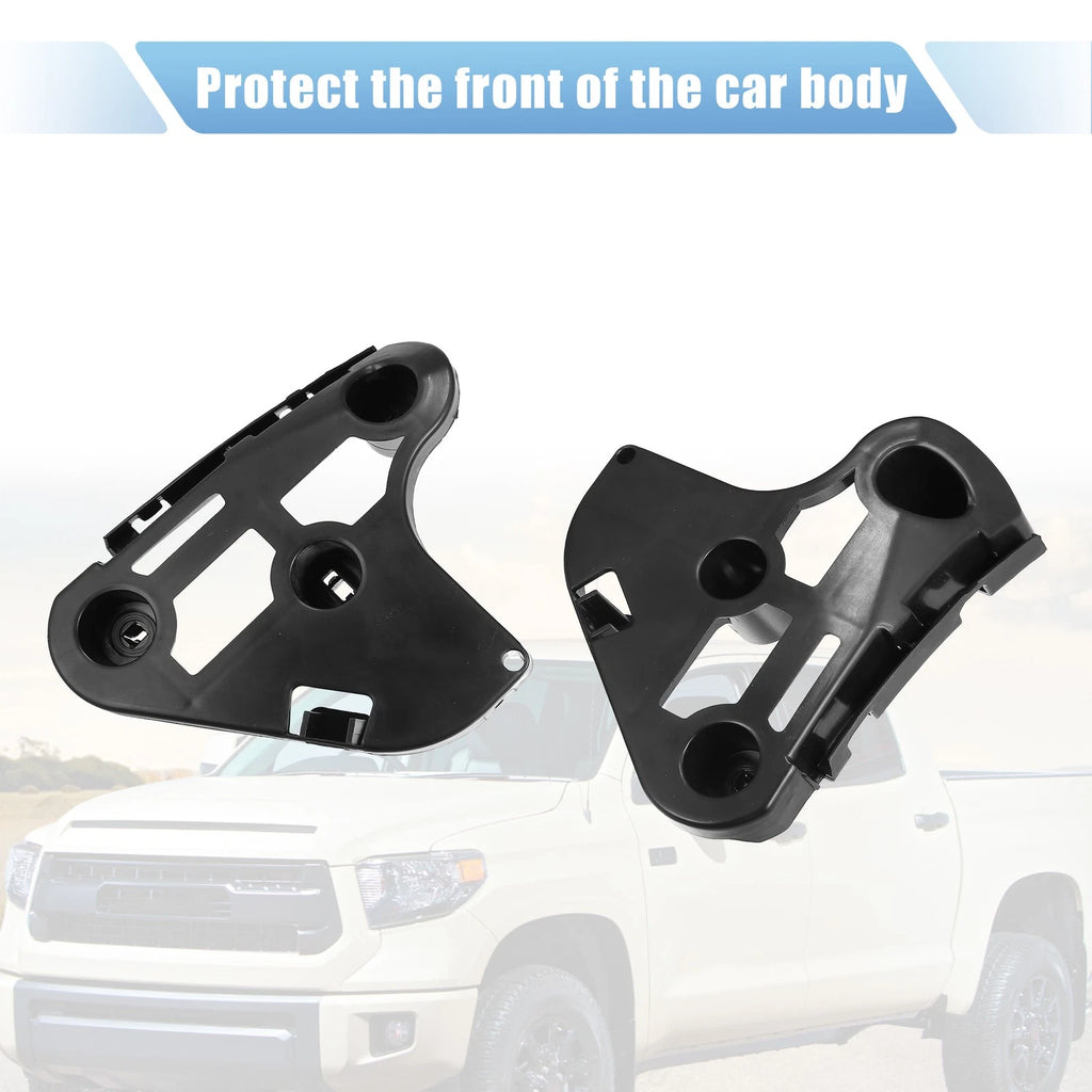 Set of 2 Front Bumper Brackets for Toyota Tundra (52116-0C050, 52115-0C060)