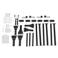 3X Steel Ladder Roof Racks for Chevy Express Van (1996–On)