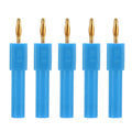 2mm Male to 4mm Female Banana Connector Set of 5 for Benchtop Electronics