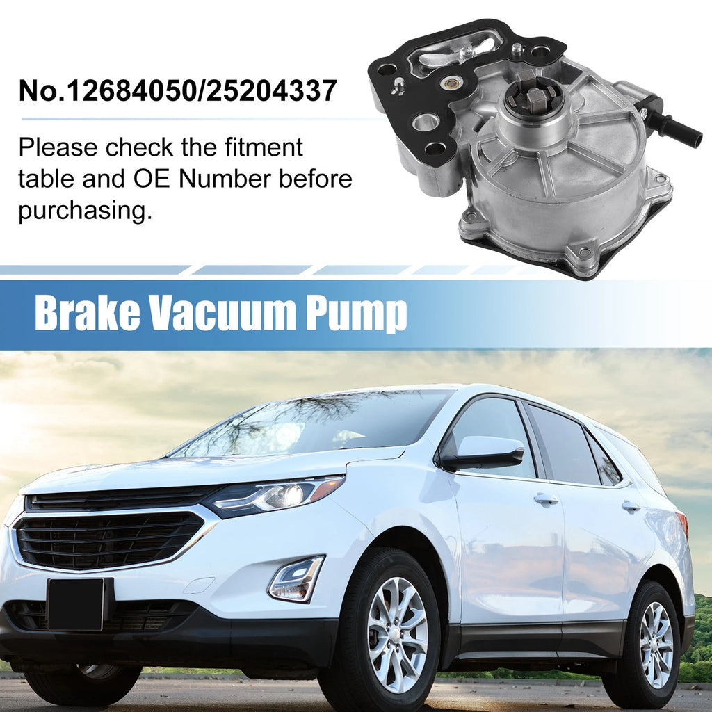 Brake Vacuum Pump No. 12684050 for Chevy Cruze Malibu Equinox (2015–2018)