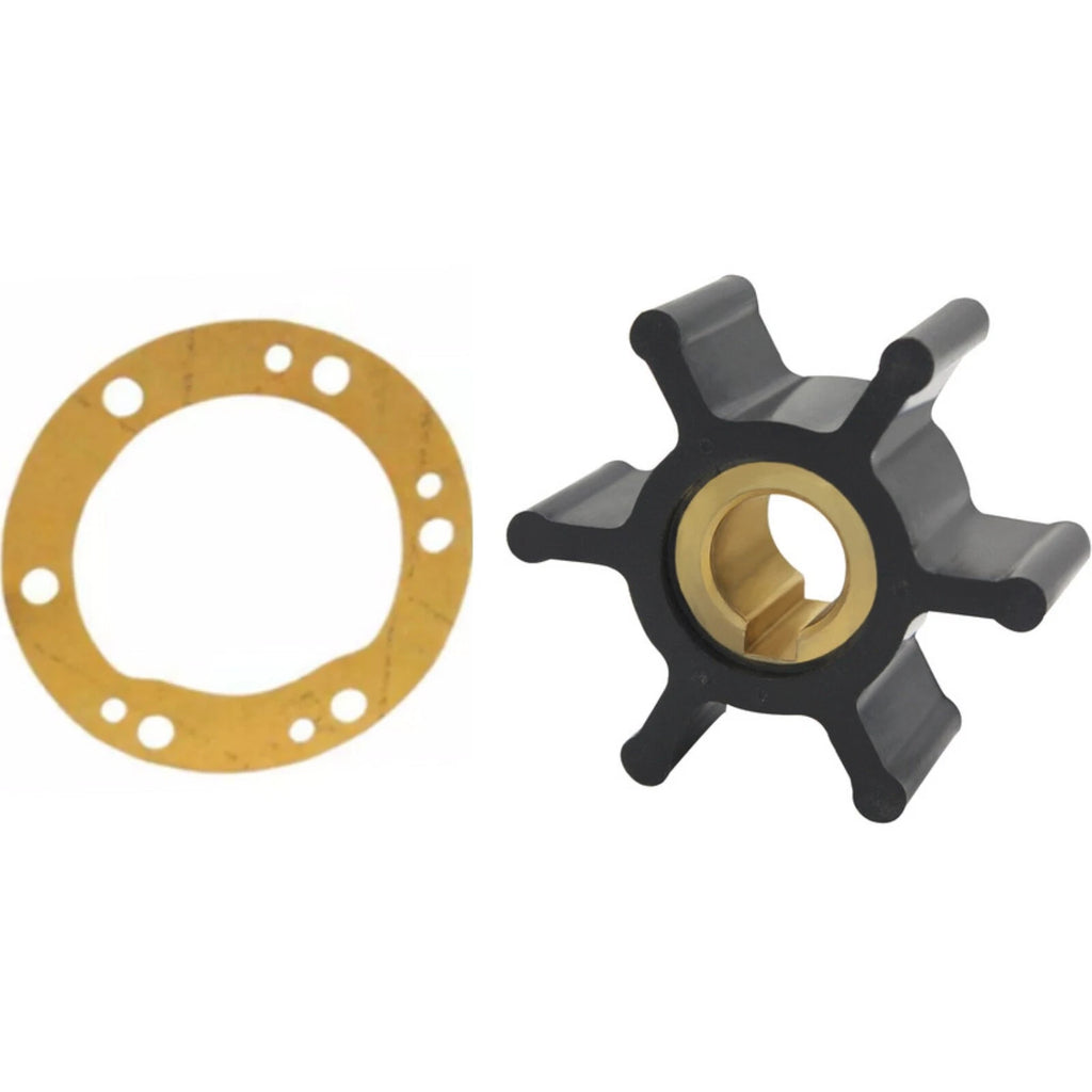Raw Water Pump Impeller & Gasket for Yanmar 3HMF 3GMF 128296-42070 124223-42110