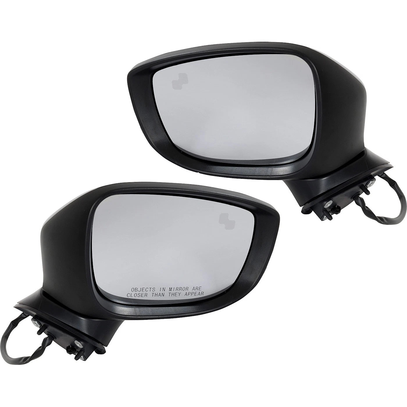 Set of 2 Heated Mirrors for Mazda (2017–2021)