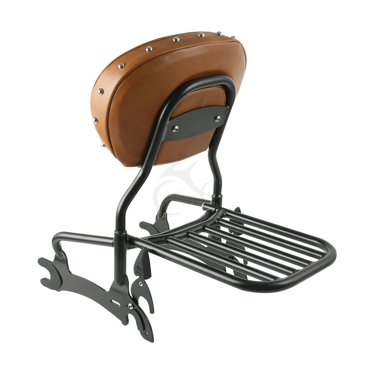 Sissy Bar Backrest Pad Luggage Rack for Indian Chief Classic Vintage (2014–2018)