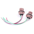 LED Bulb Brake Signal Light Wiring Harness Socket for 7441 7443 7444 T20