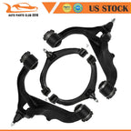 Set of 4 Front Upper Lower Control Arms & Ball Joints for Dodge Ram 1500 (2009–2010)