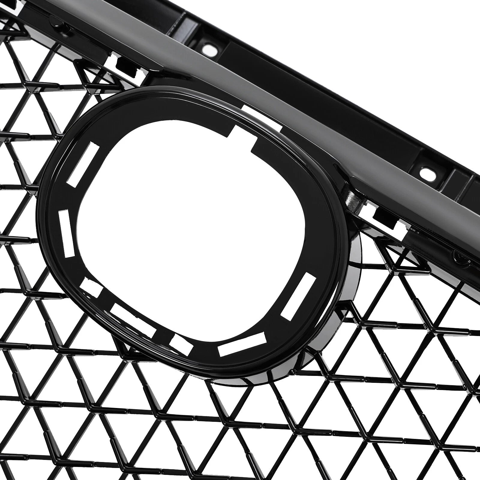 Front Grille Honeycomb Black for Mazda 3 Axela (2014–2016) Sedan & Hatchback