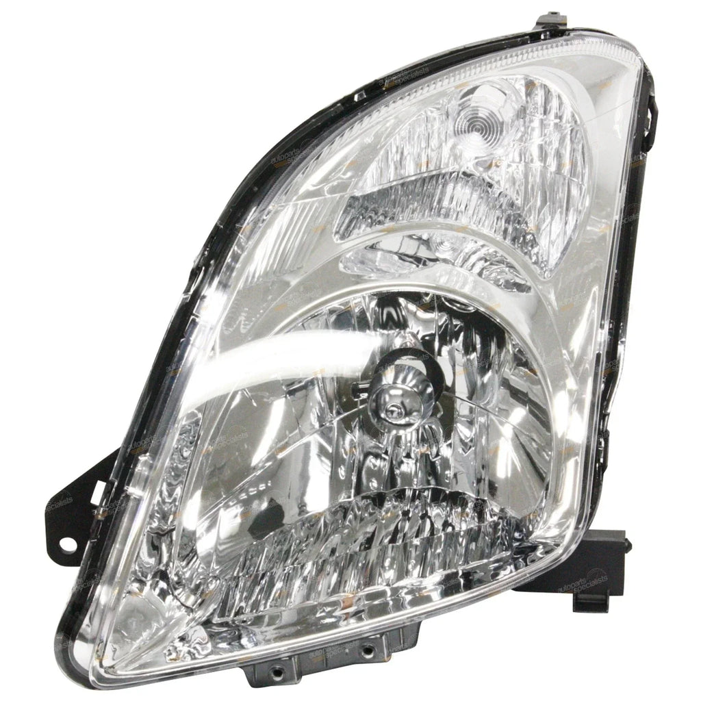 Pair Chrome Headlights for Suzuki Swift Hatch (2005 - 2010)