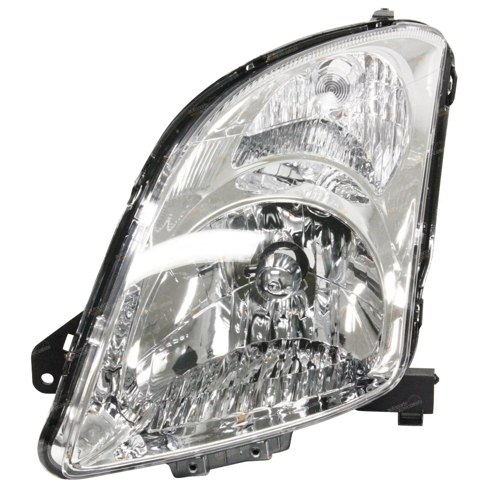 Pair Chrome Headlights for Suzuki Swift Hatch (2005 - 2010)