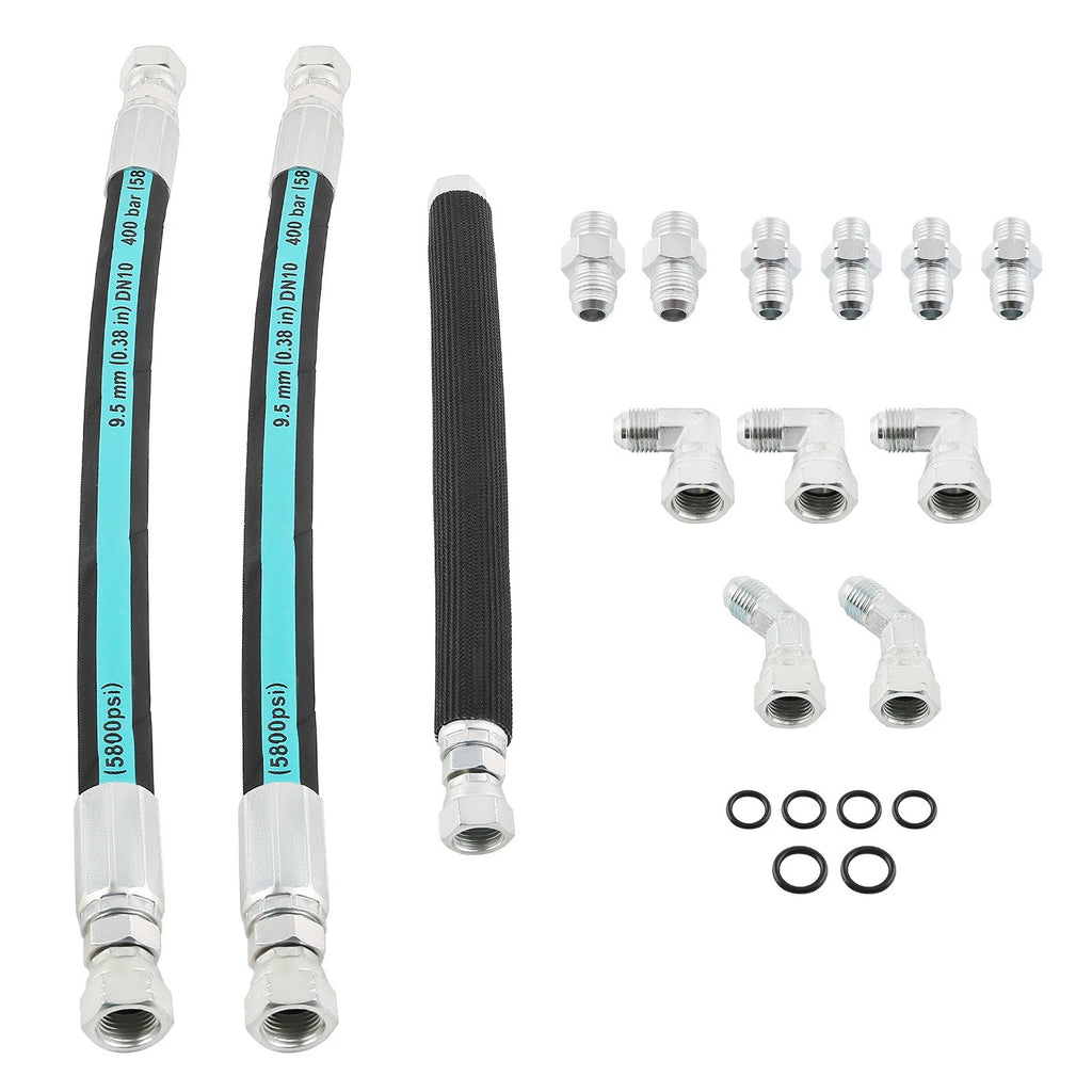 HPOP Lines Crossover Hoses for Ford F-250 Powerstroke 7.3L (1999–2003)