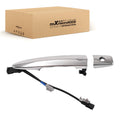 Front Left Door Handle for Nissan Leaf (2011–2017) Silver