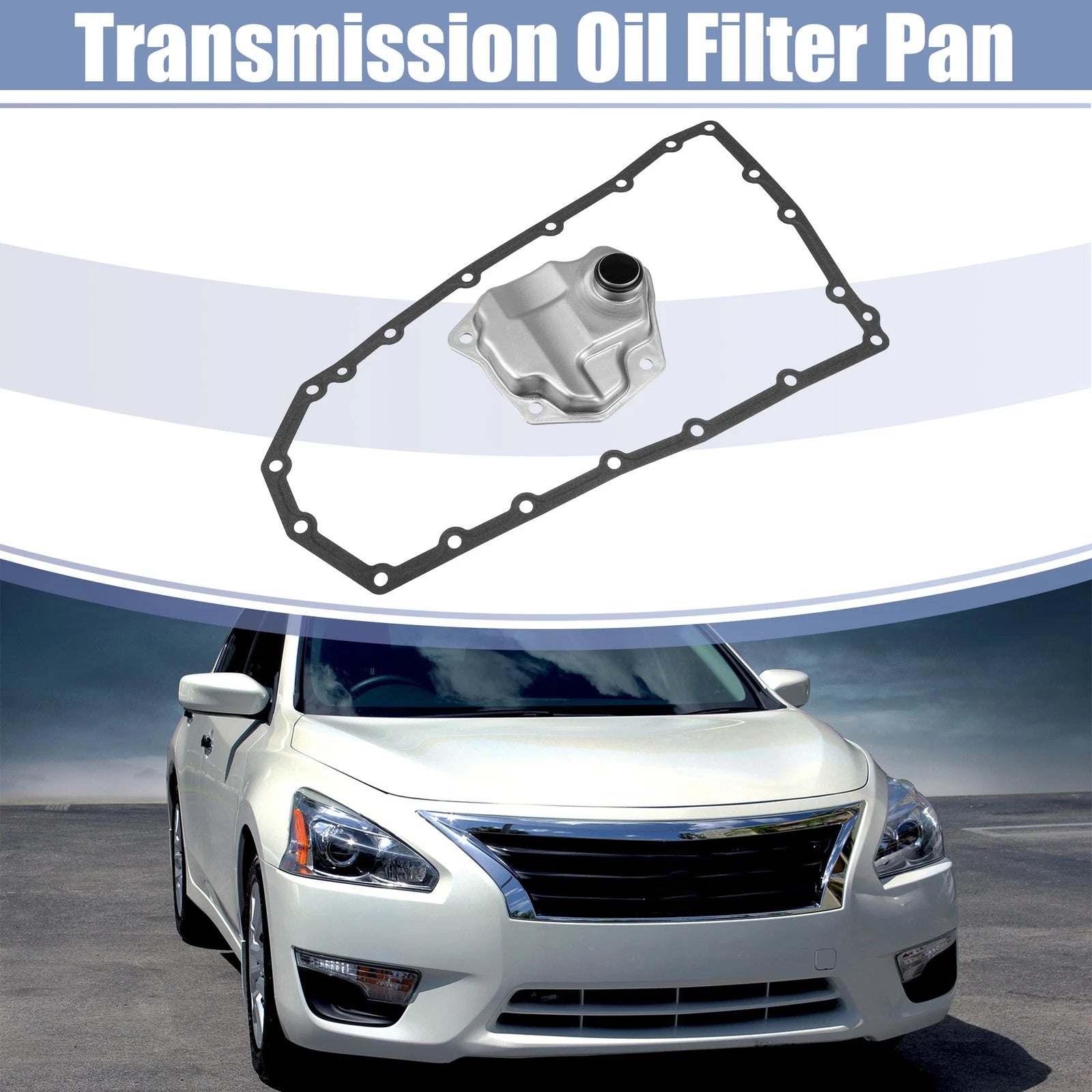 Set of 1 Transmission Filter Oil Pan Gasket for Nissan Altima (2013–2018) 31728-1XA00