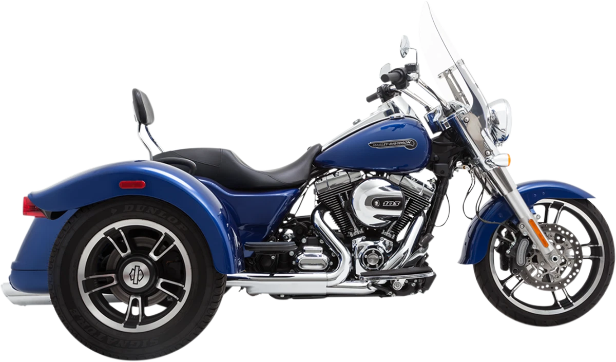 Chrome Mufflers 16798 for Harley Freewheeler (2015–2016)