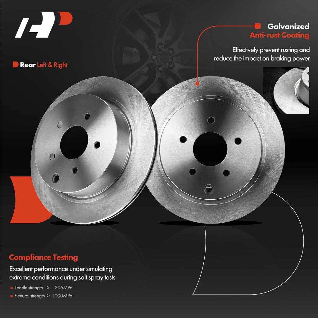 Disc Brake Rotors for Nissan Murano Pathfinder