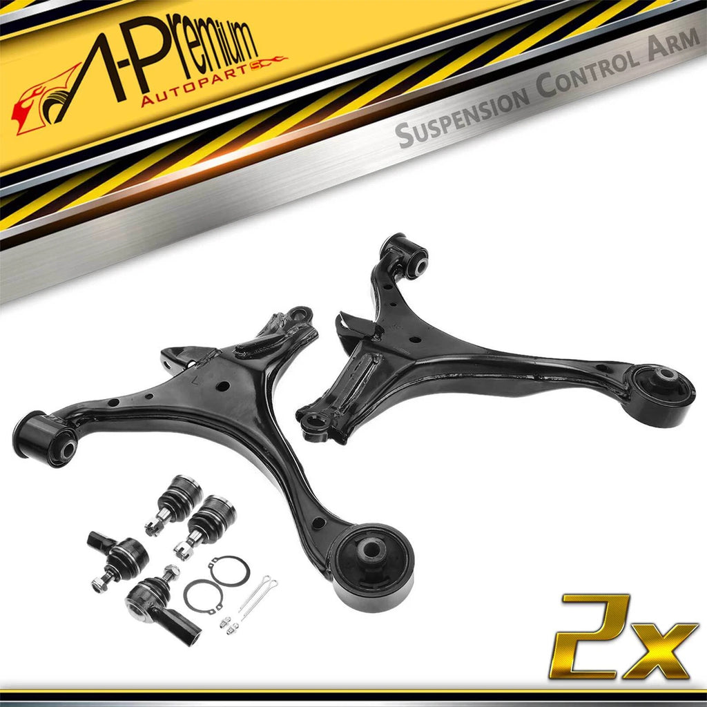 6X Control Arm Ball Joint Outer Tie Rod for Honda Civic 