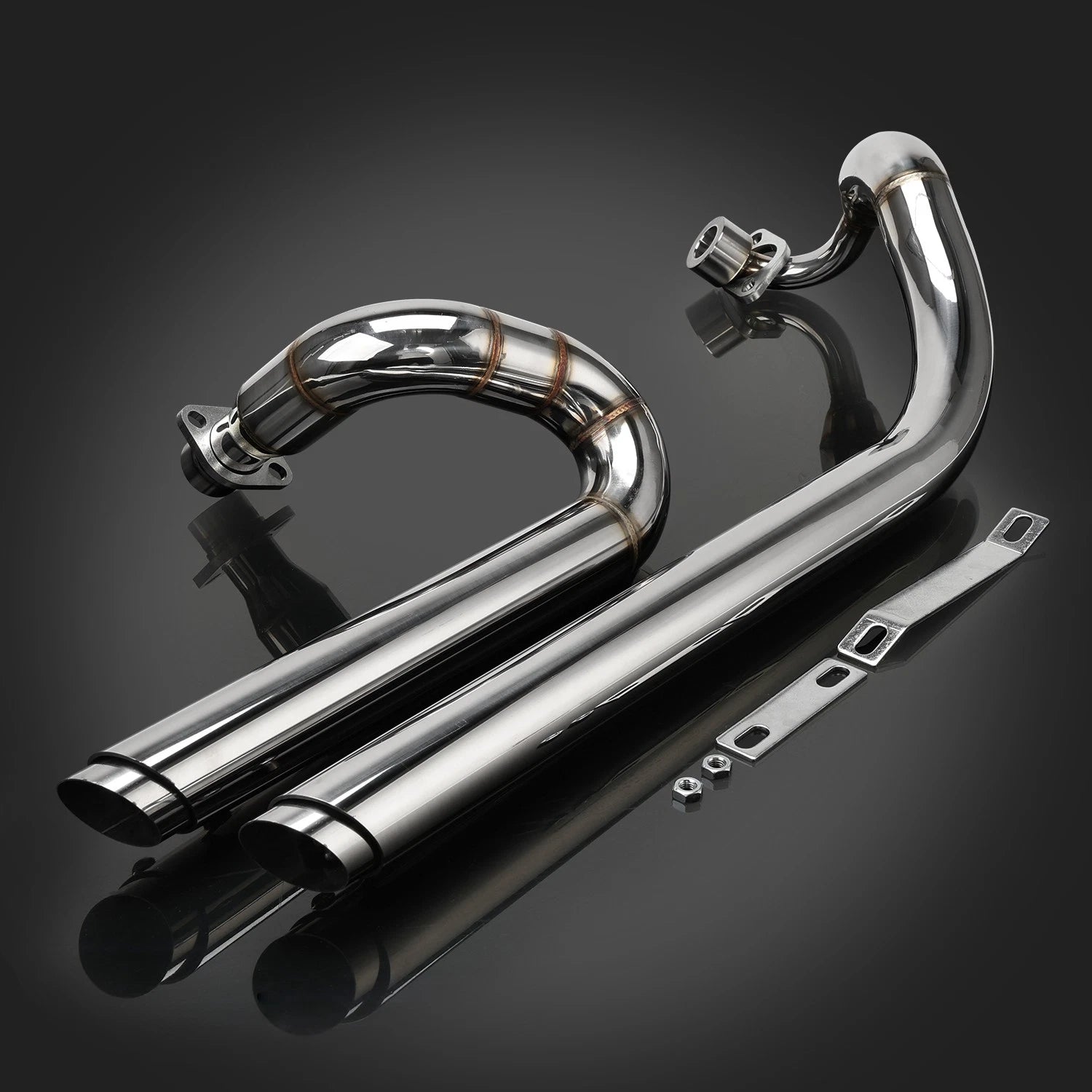 Exhaust Muffler Pipe Silencer for Yamaha V Star 650 (1999–2009)