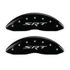 Black SRT Caliper Covers for 2008–2014 Dodge Challenger SRT8 by MGP